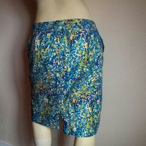 Merona Multycolored Pencil Skirt Size 6